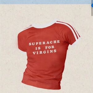 DISO Conan Gray Official Superache is for Virgins Red Tee Sz S or M